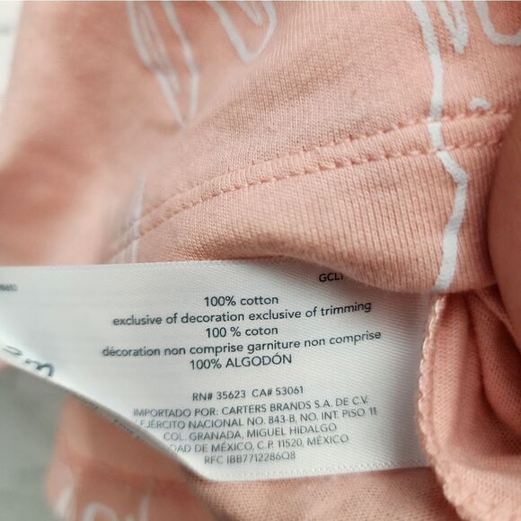 Nwt Family Look 100% cotton Carter's Toddler Girl Easter Bunny Dresses Bundle - Picture 5 of 8